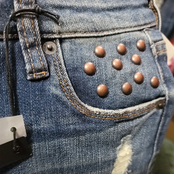 Women's Denim Jeans Distressed various sizes - Picture 4 of 9